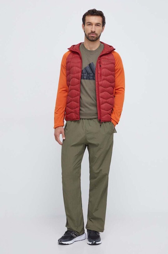 adidas tricou din bumbac IN1625 verde AW23