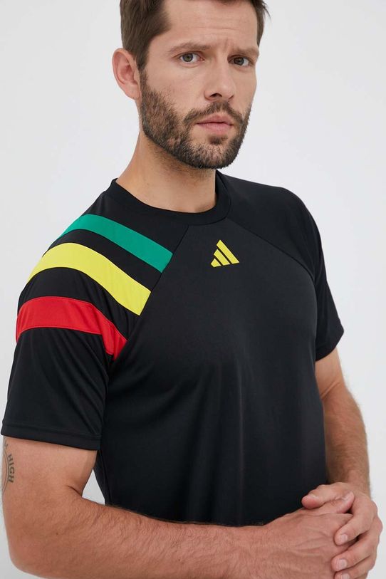 Majica kratkih rukava za trening adidas Performance Fortore 23 Planet friendly crna IK5737