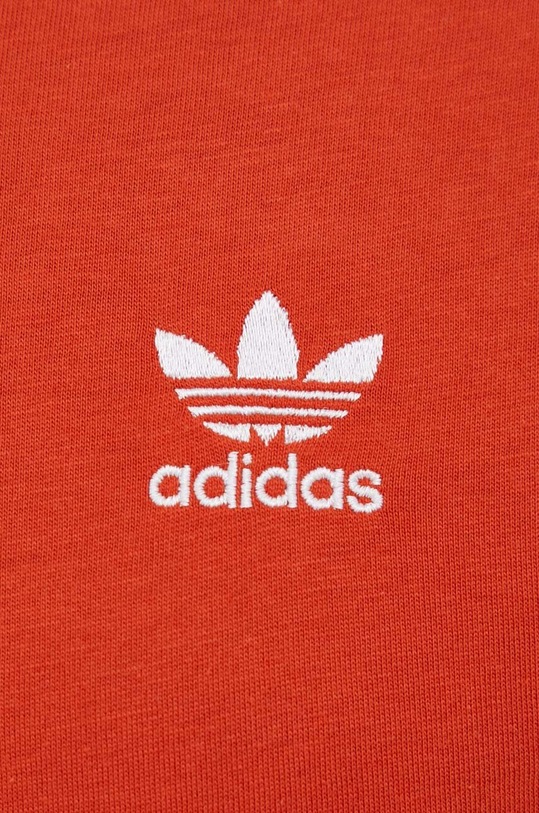 Βαμβακερό μπλουζάκι adidas Originals IL2519 πορτοκαλί