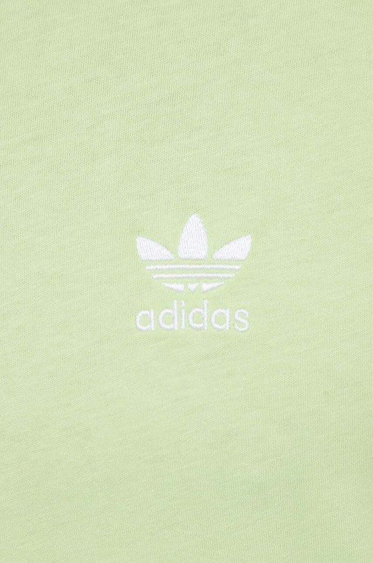 Βαμβακερό μπλουζάκι adidas Originals IL2520 πράσινο