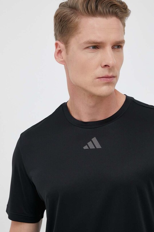 adidas Performance tricou de antrenament HIIT Slg negru IL7003