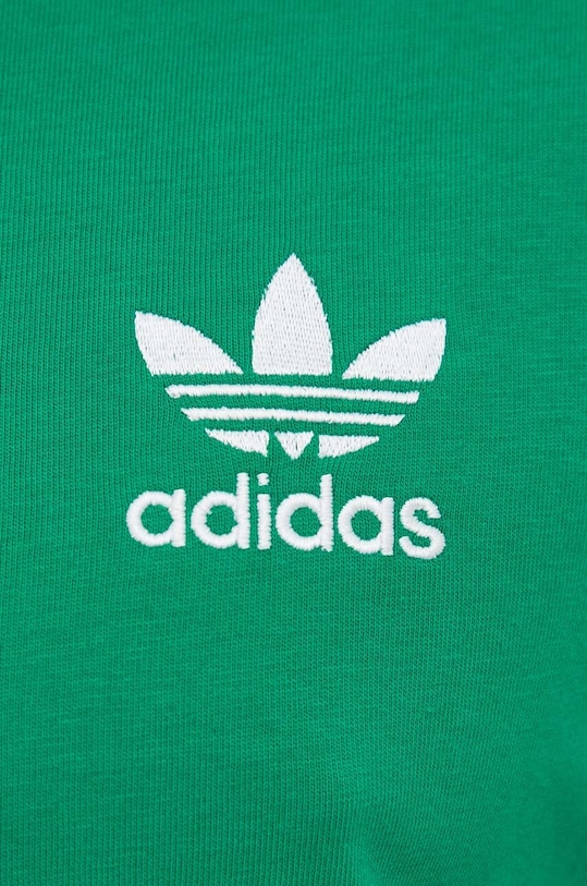 Памучна тениска adidas Originals Adicolor Classics 3-Stripes Tee IM0410 зелен