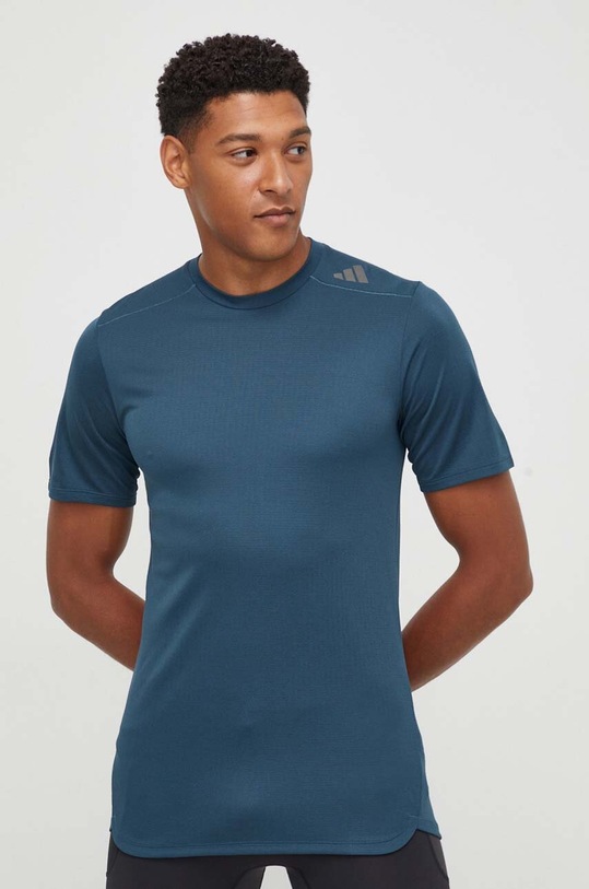 Футболка для тренинга adidas Performance Designed 4 Training regular бирюзовый IM1122