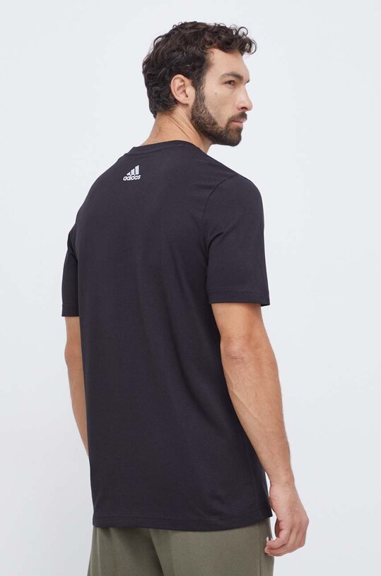 Odjeća Pamučna majica adidas II3444 crna