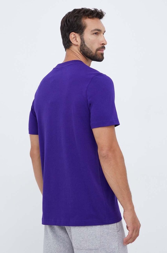 Oblečenie Bavlnené tričko adidas Originals IJ5959 fialová