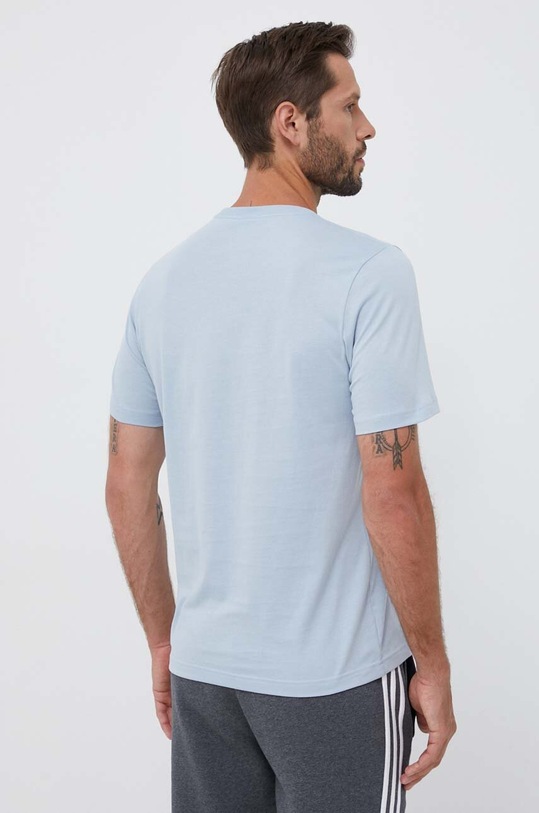 Odzież adidas t-shirt bawełniany IJ6109 niebieski