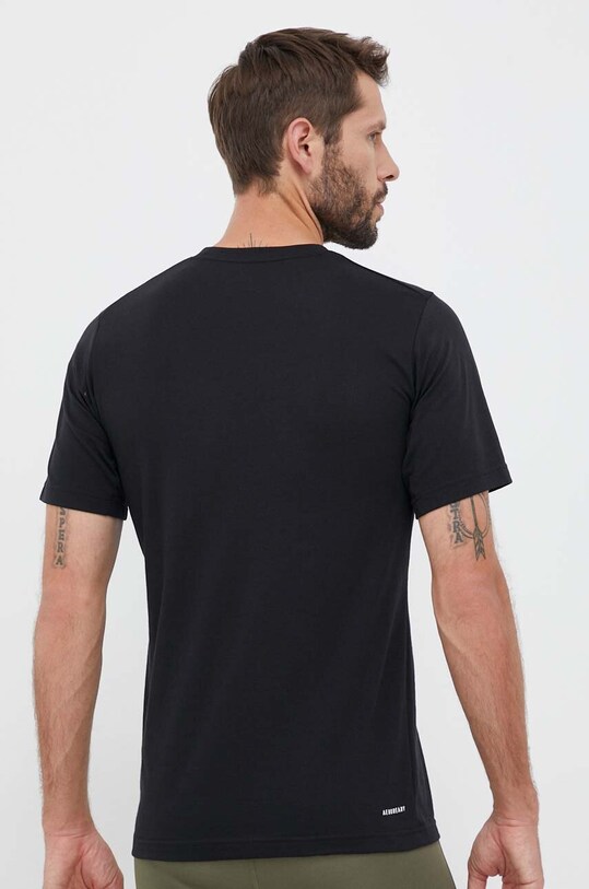 Odzież adidas Performance t-shirt treningowy Training Essentials IJ9601 czarny
