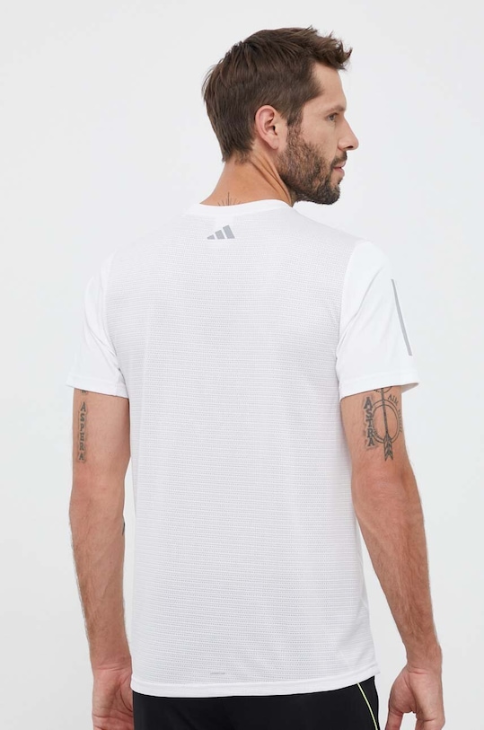 Odzież adidas Performance t-shirt do biegania Run for the Oceans IC0215 biały