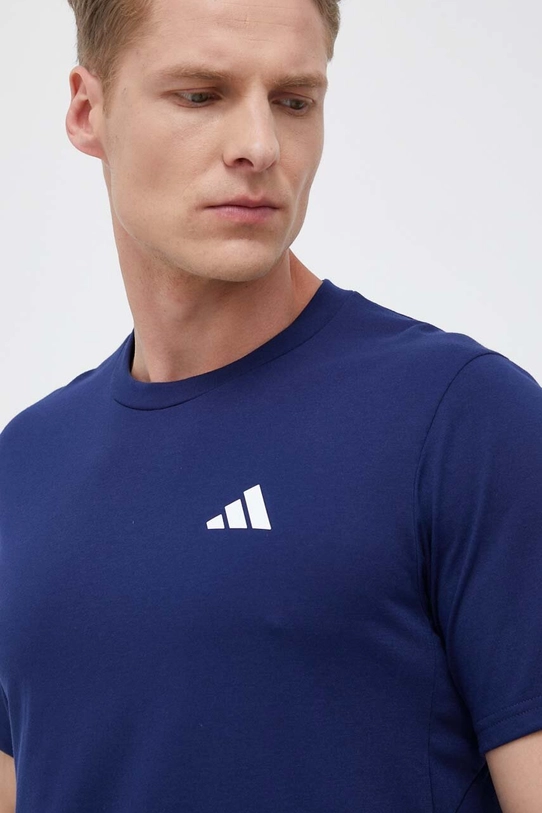 adidas Performance t-shirt treningowy Train Essentials Feelready granatowy IC7441