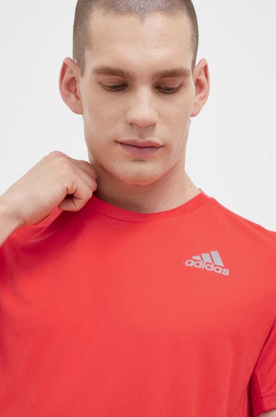 Бігова футболка adidas Performance Own the Run помаранчевий IC7649