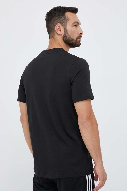 Ρούχα Βαμβακερό μπλουζάκι adidas Originals HZ0703 μαύρο