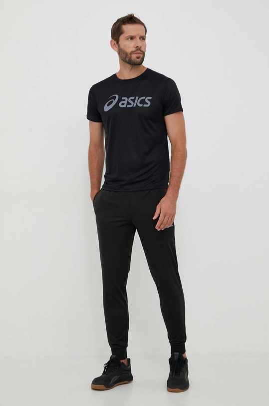 Asics t-shirt do biegania 2011C334.002 czarny AW23