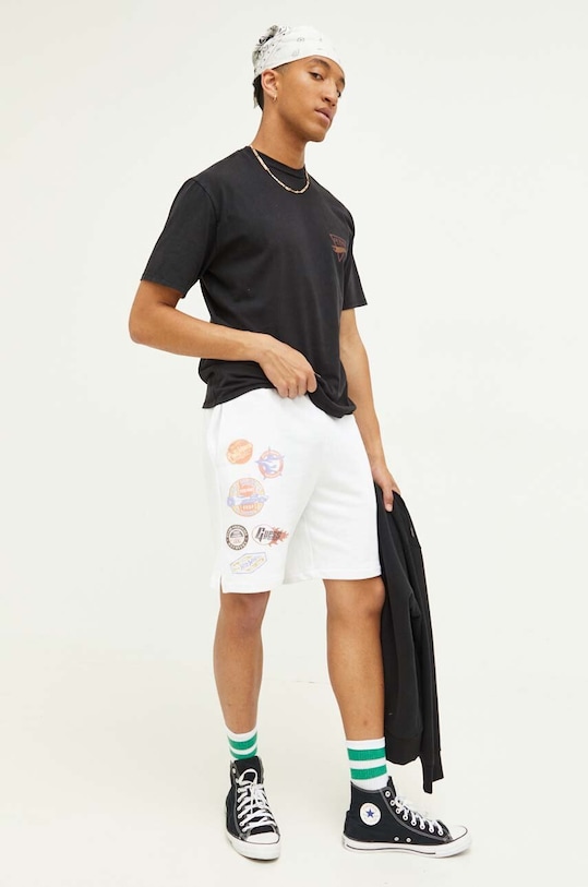 Guess Originals t-shirt bawełniany x Hot Wheels M3YI86K6CS0 czarny AW23