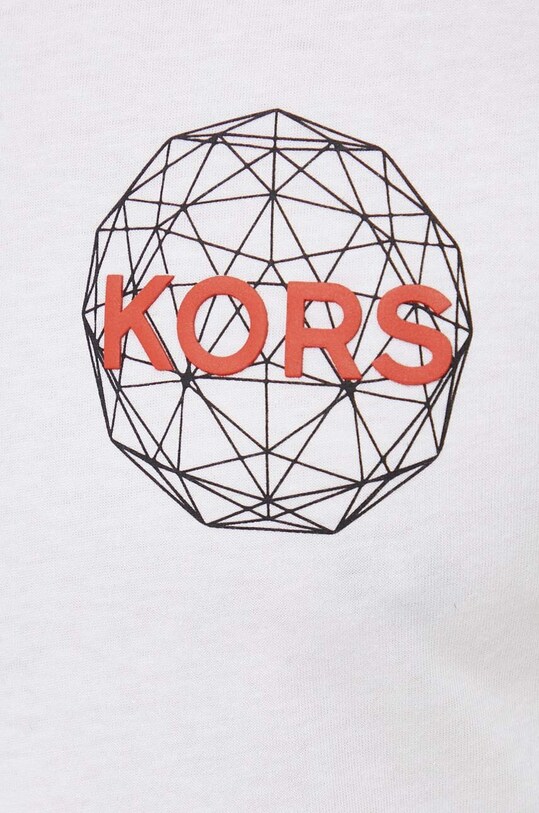 Michael Kors t-shirt bawełniany CF351P0FV4 biały