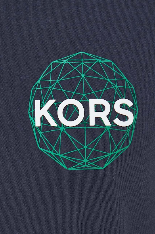 Michael Kors t-shirt bawełniany CF351P0FV4 granatowy