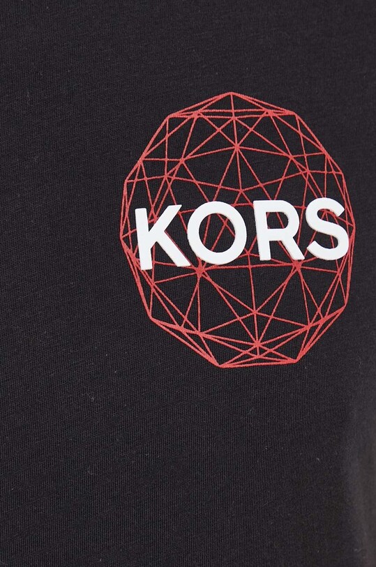 Michael Kors t-shirt bawełniany czarny CF351P0FV4