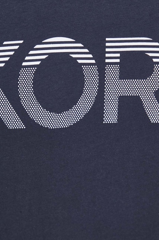 Michael Kors t-shirt bawełniany granatowy CF351MIFV4
