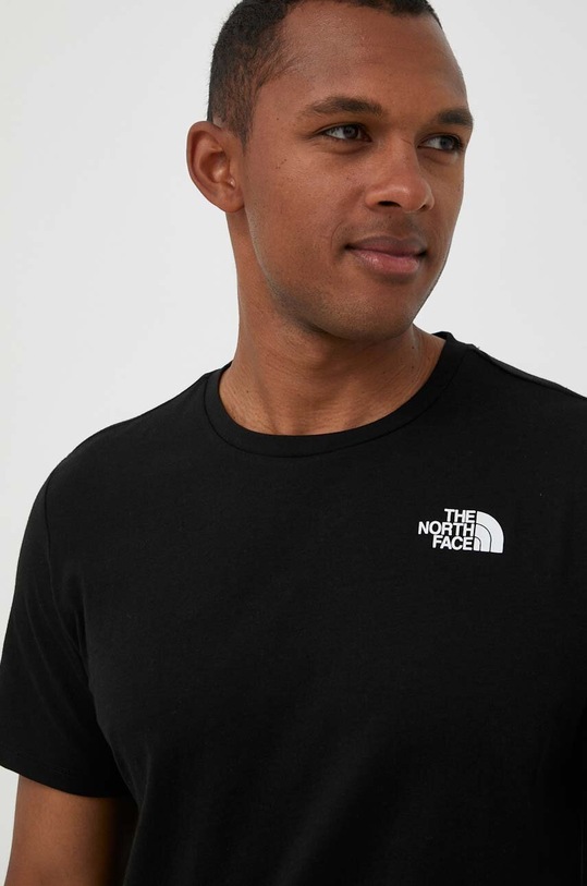 The North Face t-shirt NF0A86XHOGF1 nero
