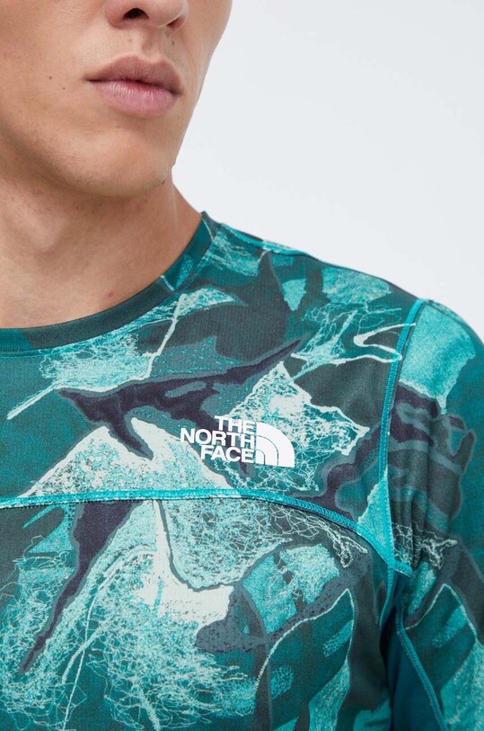 Αθλητικό μπλουζάκι The North Face Sunriser NF0A84KNOO61 πράσινο
