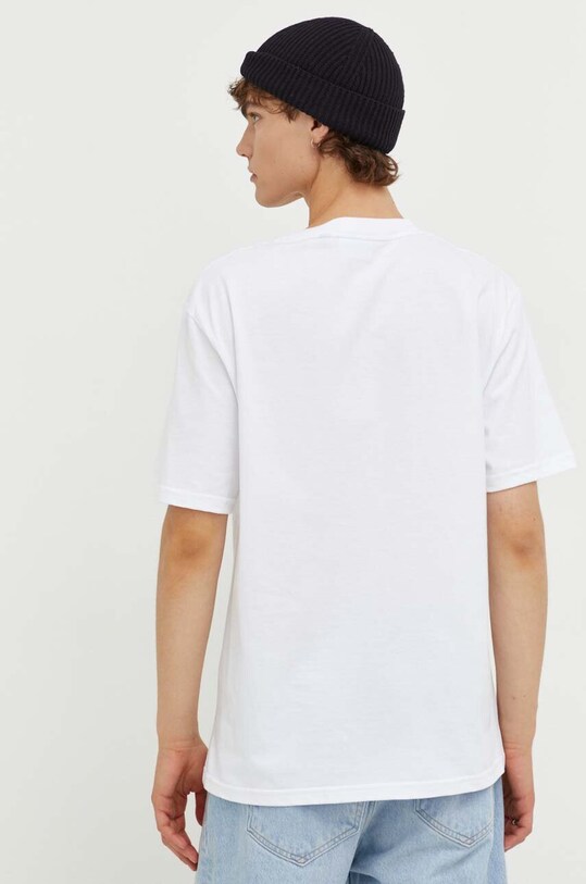 Îmbrăcăminte GCDS tricou din bumbac FW23M130127 alb