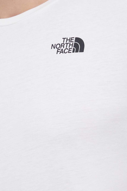 The North Face t-shirt NF0A86XJV3L1 beżowy
