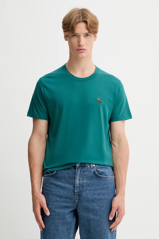 Abercrombie & Fitch t-shirt 3-pack KI124.1068.300 zielony AW23