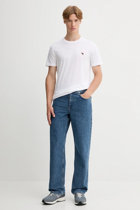 Abercrombie & Fitch t-shirt 3-pack zielony KI124.1068.300