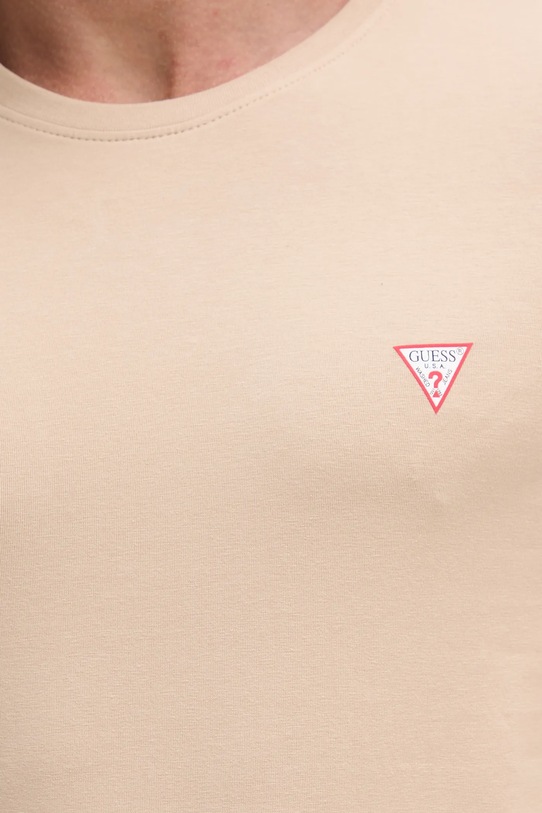 Guess t-shirt beżowy M2YI24.J1314