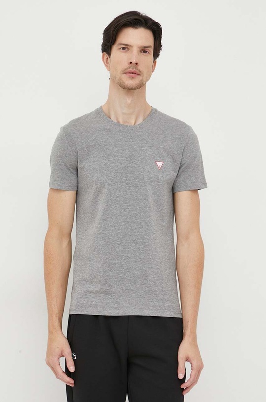 T-Shirt Uomo GUESS CORE TEE STR - Manica Corta, Girocollo - Colore Nero, Taglia XL - 95% Cotone, 5% Elastan
