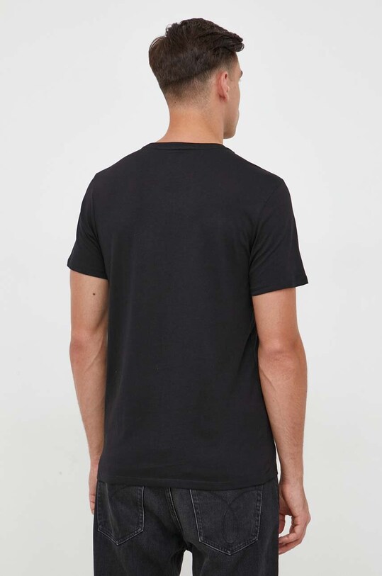 Odzież Guess t-shirt bawełniany M3BI81.K9RM1 czarny