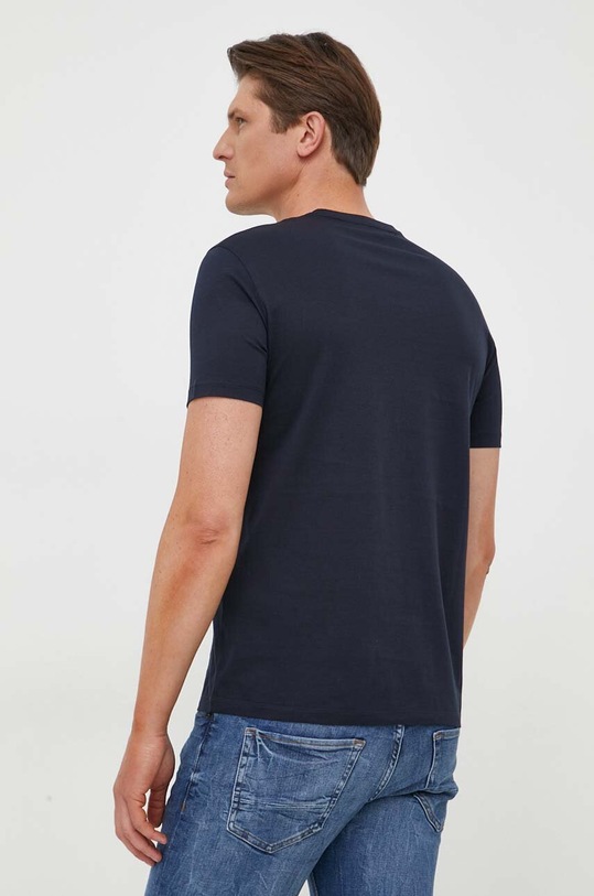 Odzież Armani Exchange t-shirt bawełniany 6RZTHF.ZJ9AZ granatowy