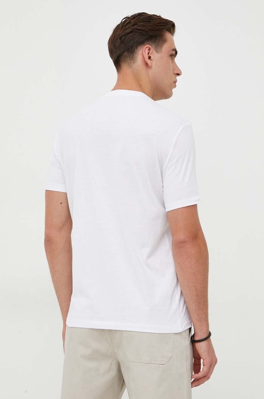 Odzież Armani Exchange t-shirt bawełniany 6RZTHQ.ZJBYZ biały
