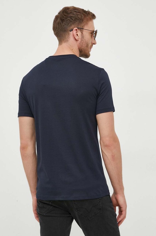 Odzież Armani Exchange t-shirt bawełniany 6RZTJC.ZJBYZ granatowy