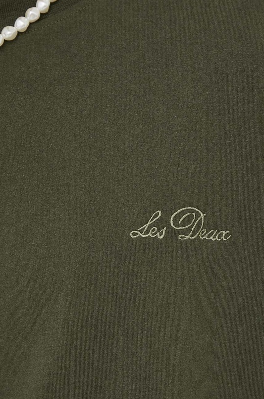 Les Deux t-shirt LDM101135 zielony
