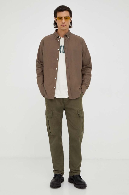 Les Deux tricou din bumbac LDM101150 bej AW23