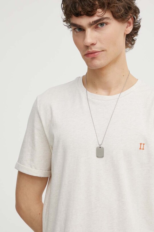 Les Deux tricou din bumbac bej LDM101155