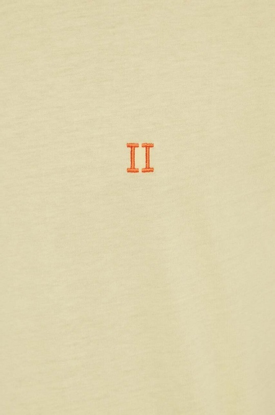 Les Deux t-shirt bawełniany LDM101155 żółty