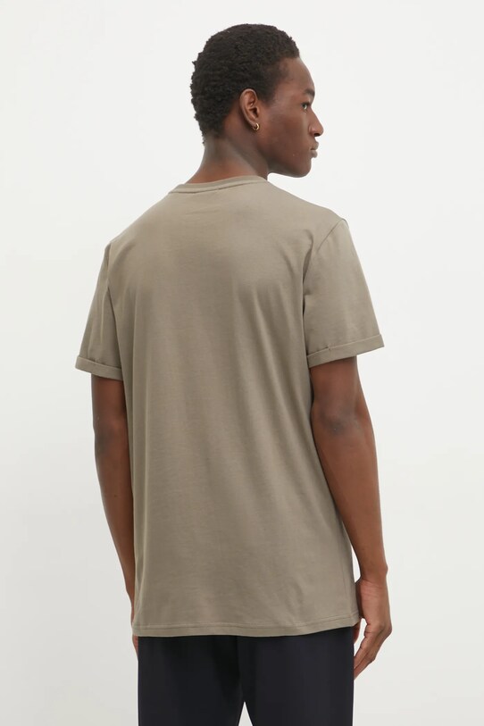 Îmbrăcăminte Les Deux tricou din bumbac LDM101155 verde