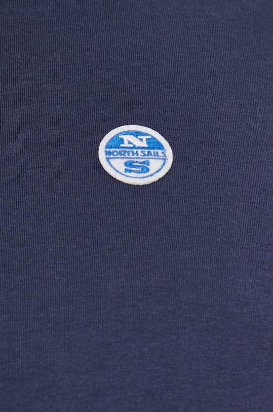 Βαμβακερό μπλουζάκι North Sails 692901 σκούρο μπλε