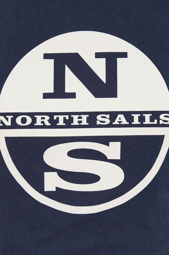Βαμβακερό μπλουζάκι North Sails 692903 σκούρο μπλε