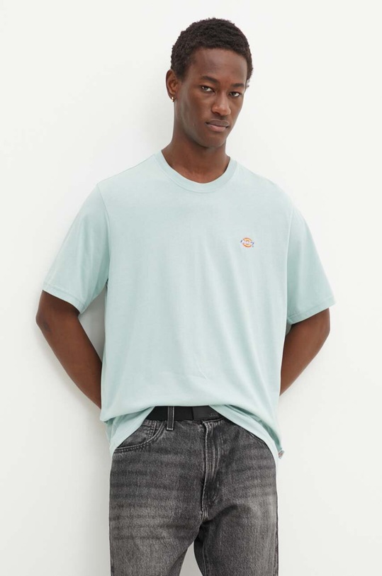 Pamučna majica Dickies plava DK0A4XDBF901