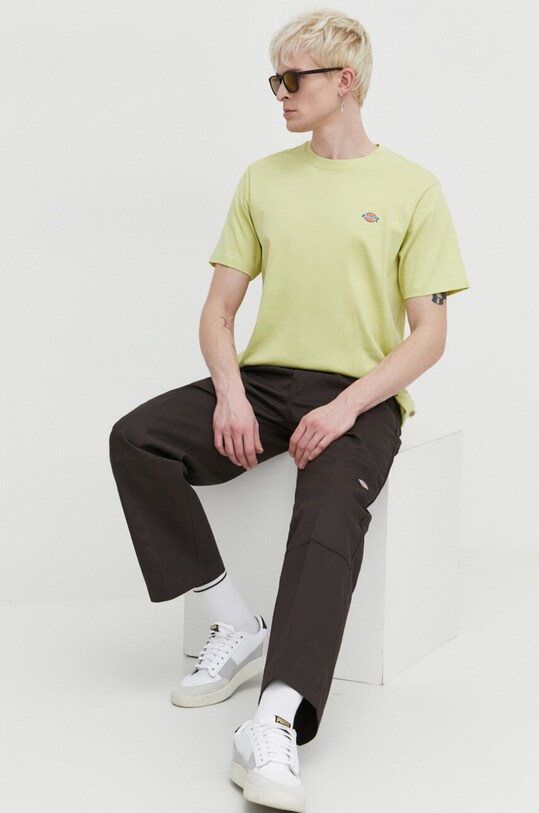 Dickies tricou din bumbac DK0A4XDBF901 verde AA00