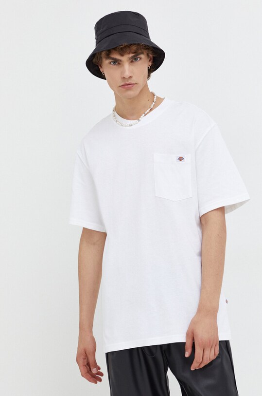Хлопковая футболка Dickies хлопок белый DK0A4YFCWHX1