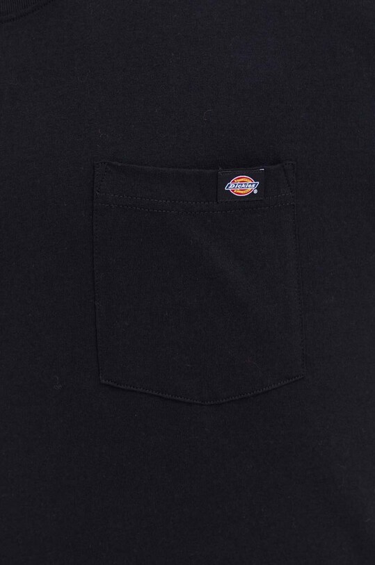 Бавовняна футболка Dickies DK0A4YFCBLK1 чорний