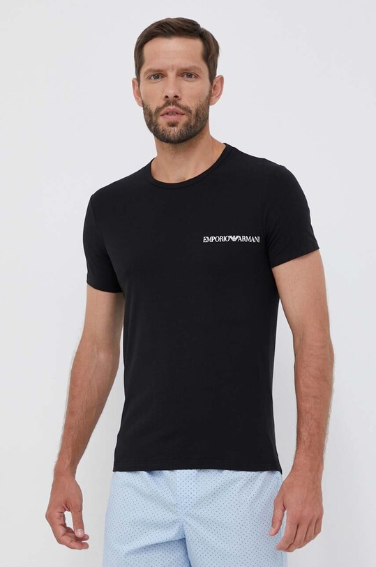 Μπλουζάκι lounge Emporio Armani Underwear 2-pack 111267.3F717 πολύχρωμο