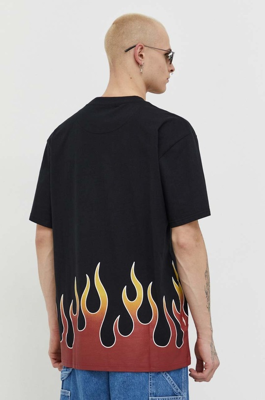 Odzież Karl Kani t-shirt bawełniany 6037825 czarny