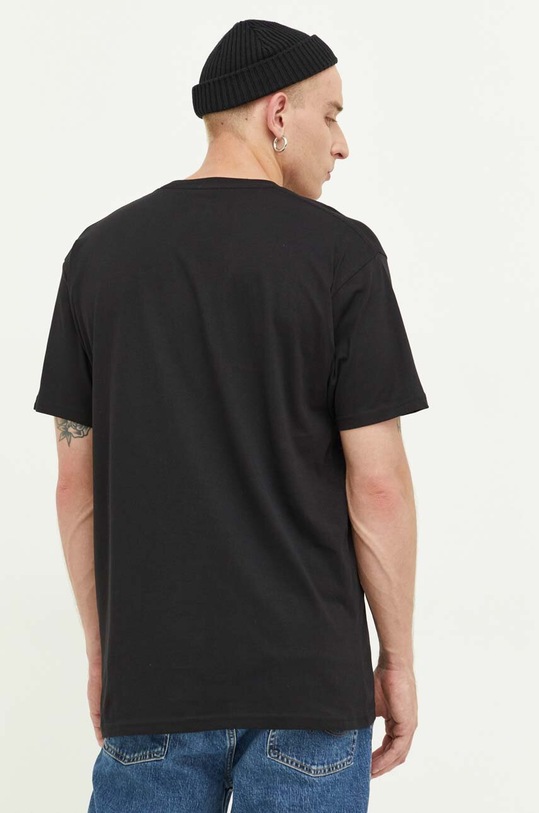 Odzież Vans t-shirt bawełniany VN00004XY281 czarny
