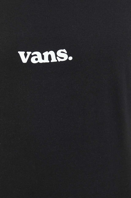Vans t-shirt bawełniany VN0008TKBLK1