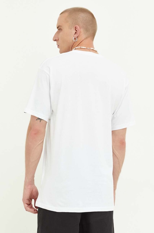 Ρούχα Βαμβακερό μπλουζάκι Vans VN00004XYB21 λευκό