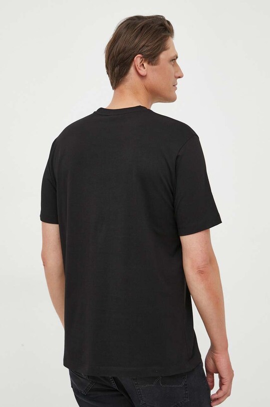 Odzież Paul&Shark t-shirt bawełniany 13311635 czarny